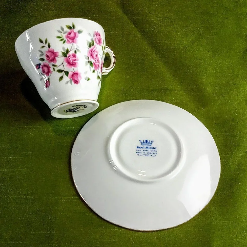 Regency/Royal Minster Fine Bone China Cup & Saucer